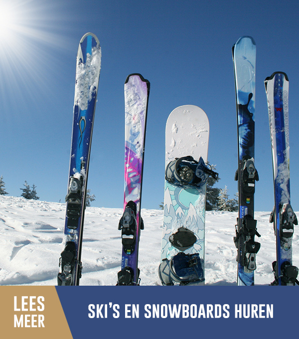 Huren ski en snowboardmateriaal